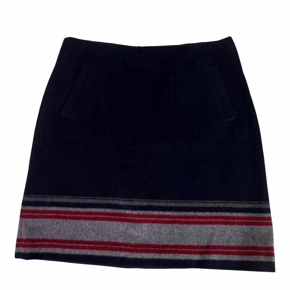 Talbots Women’s size 12 Wool Blend Skirt Striped
